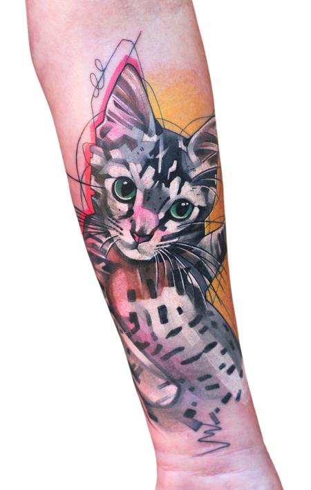 Ivana Tattoo Art - Kitty Cat Tattoo